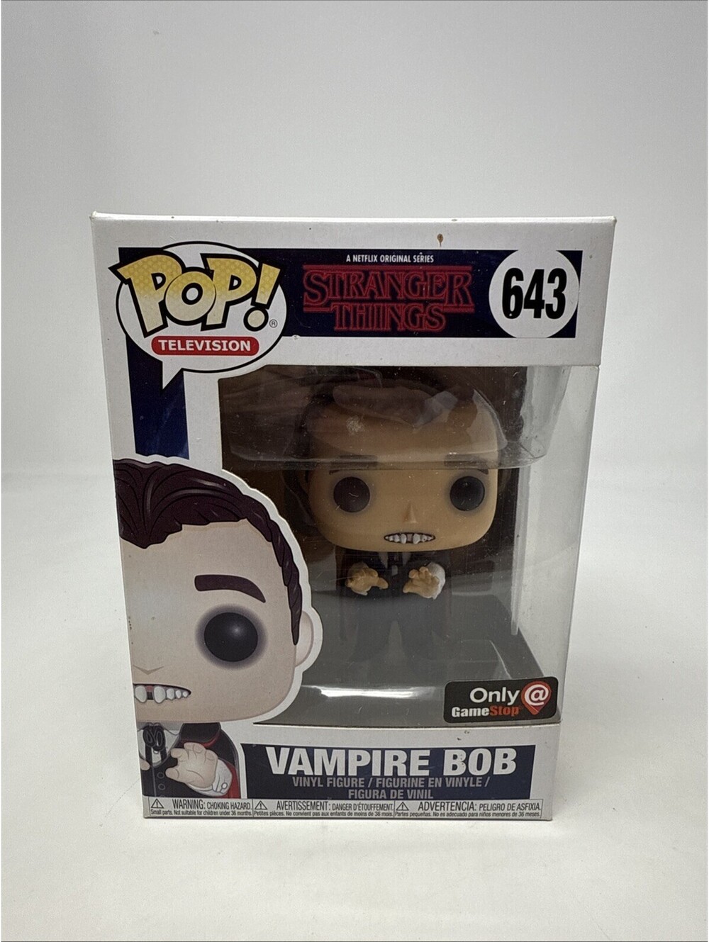 Funko Pop! Vinyl: Stranger Things - Vampire Bob - GameStop #643